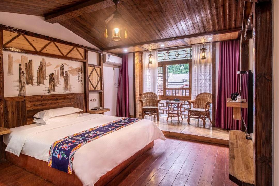 Mountain View Guesthouse Zhangjiajie Zewnętrze zdjęcie