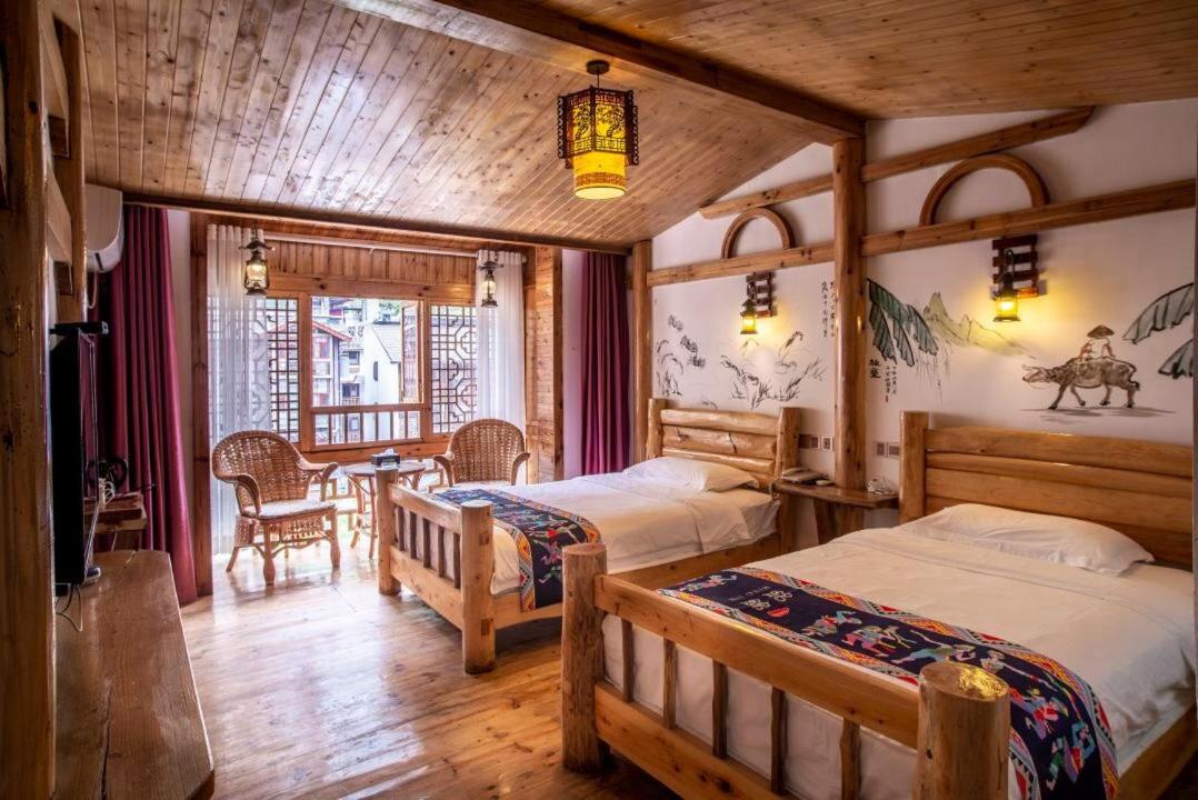 Mountain View Guesthouse Zhangjiajie Zewnętrze zdjęcie
