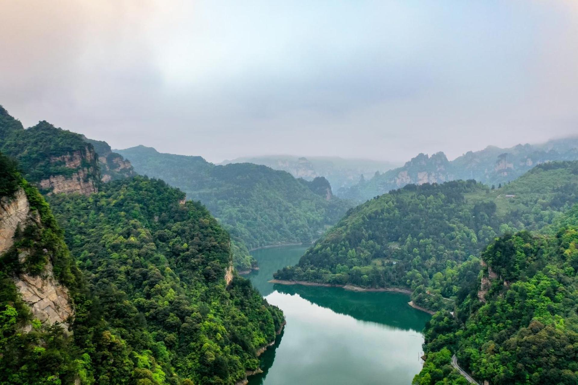 Mountain View Guesthouse Zhangjiajie Zewnętrze zdjęcie