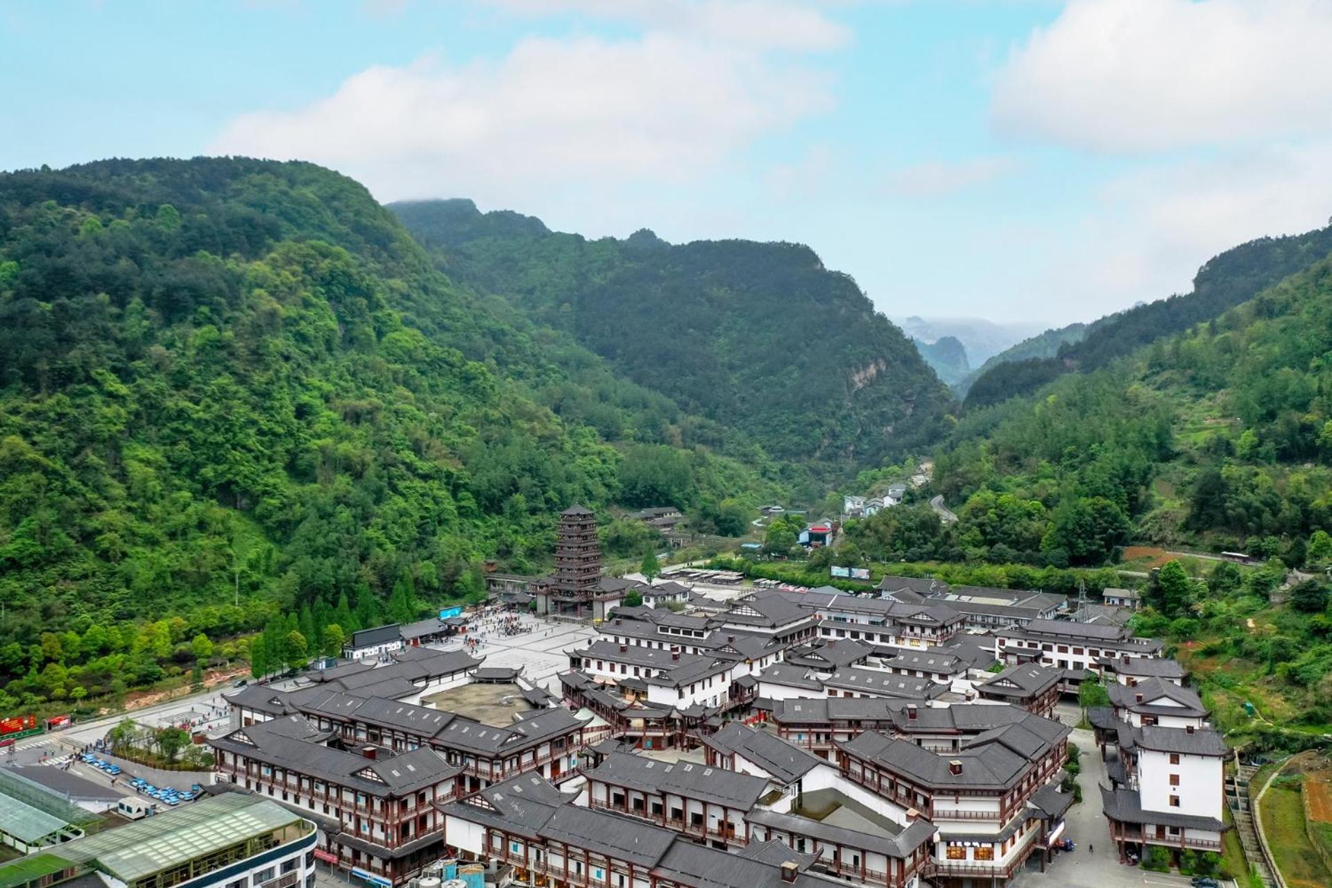 Mountain View Guesthouse Zhangjiajie Zewnętrze zdjęcie